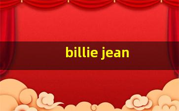 billie jean